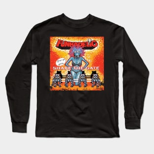 Shake The Gate Band Funkadelic Long Sleeve T-Shirt